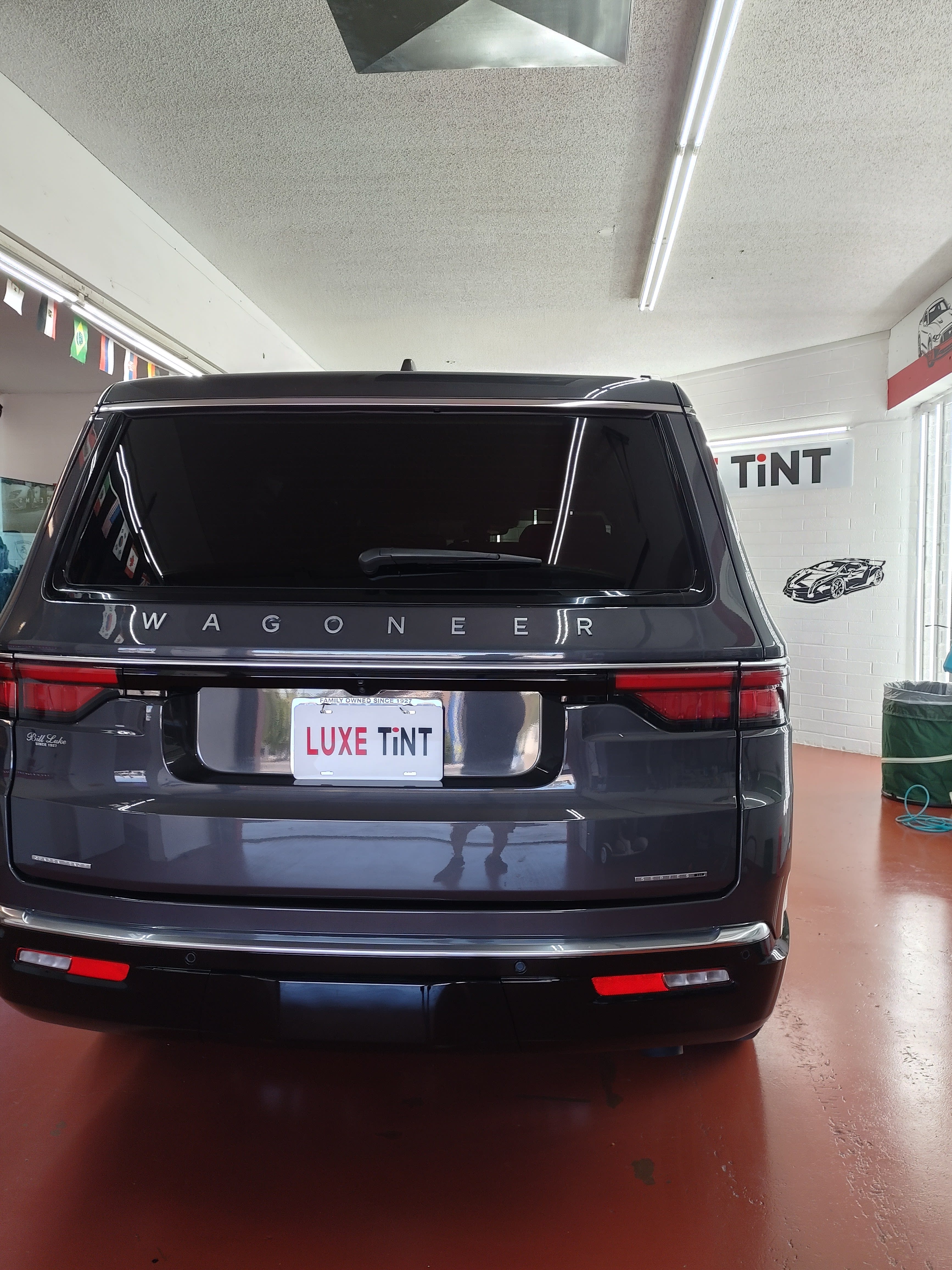 Wagoneer with LUXE TINT plate
