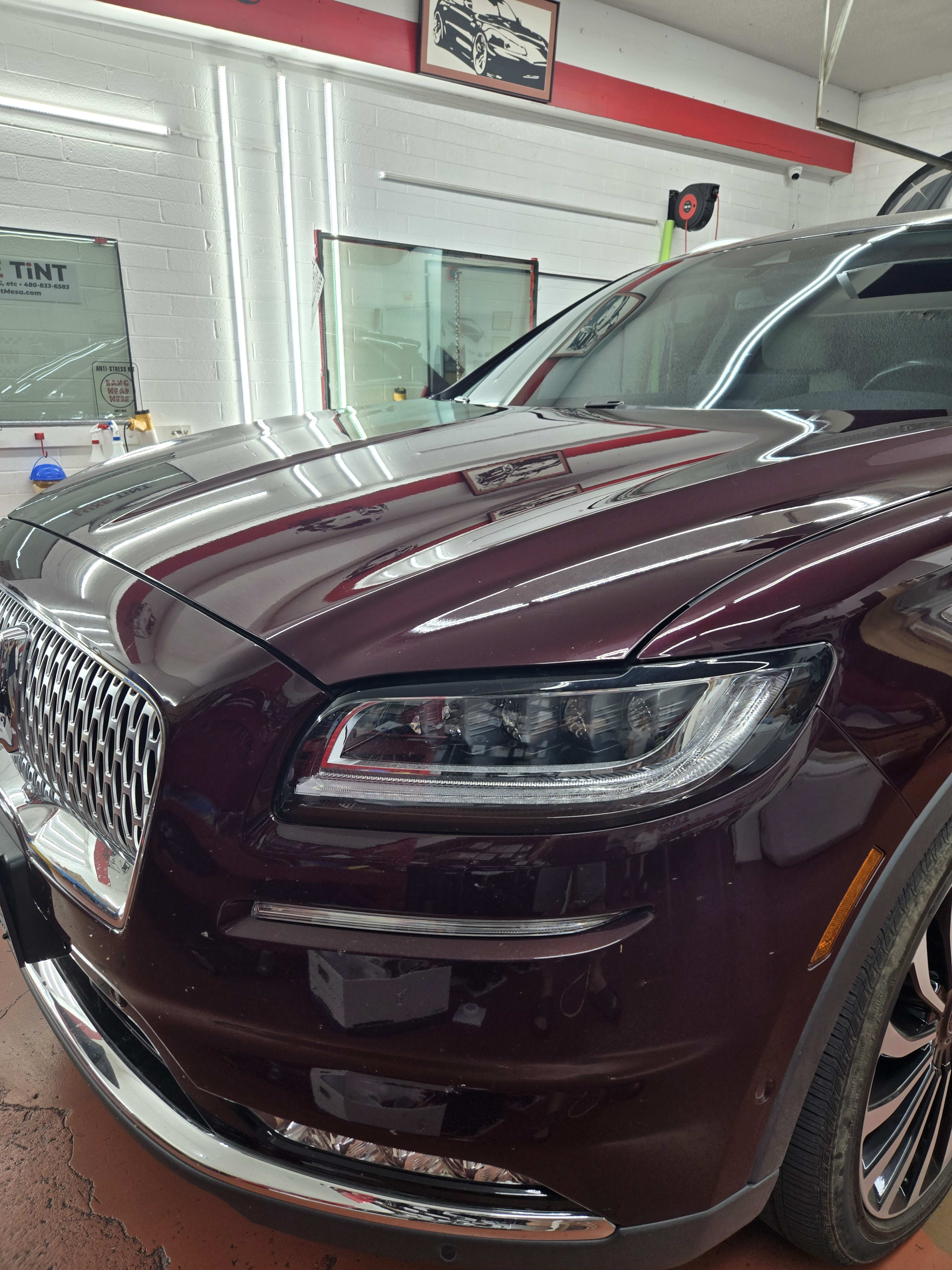 Lincoln Aviator, front detail