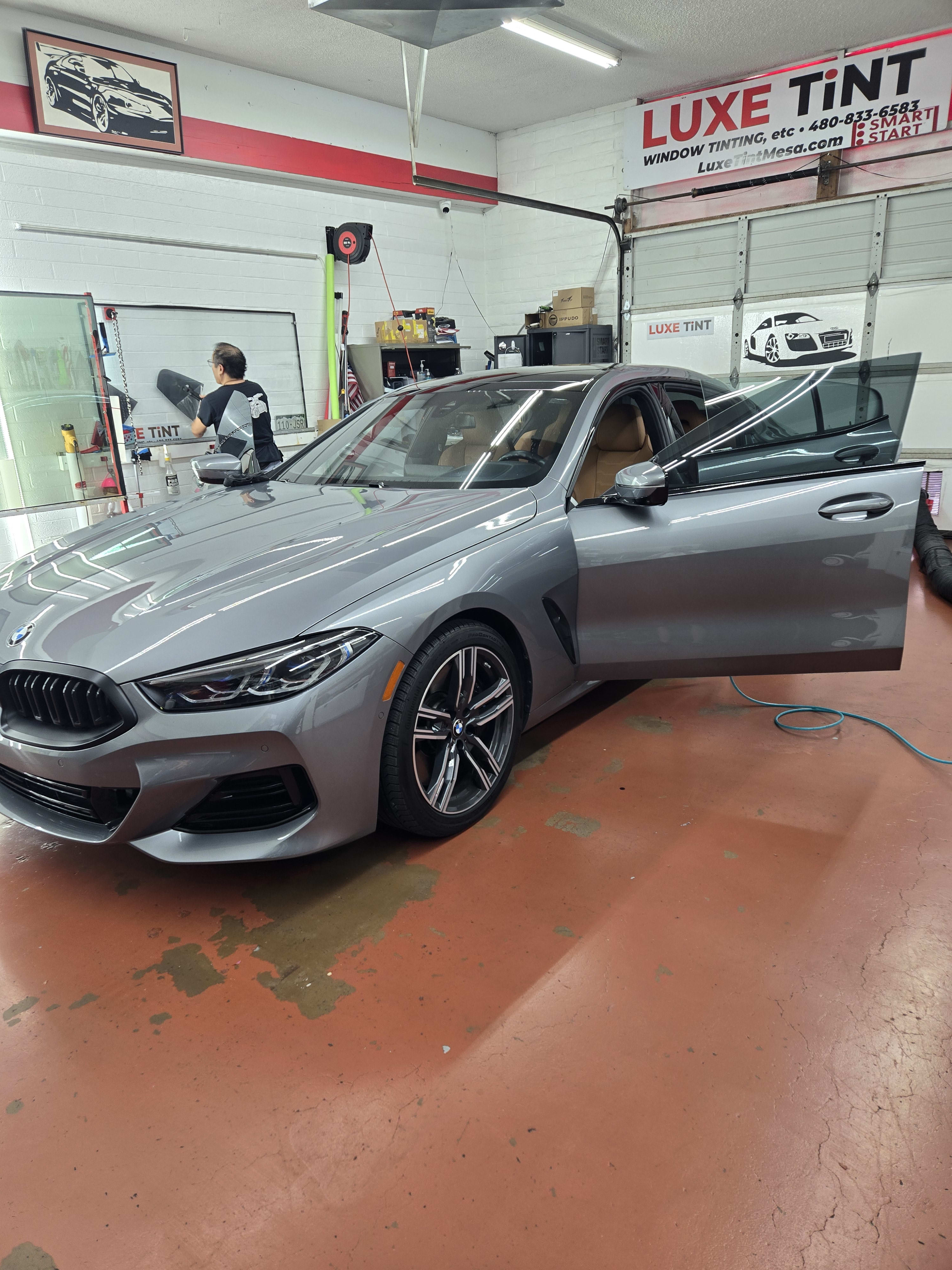 BMW 8 Series Gran Coupe mid-install
