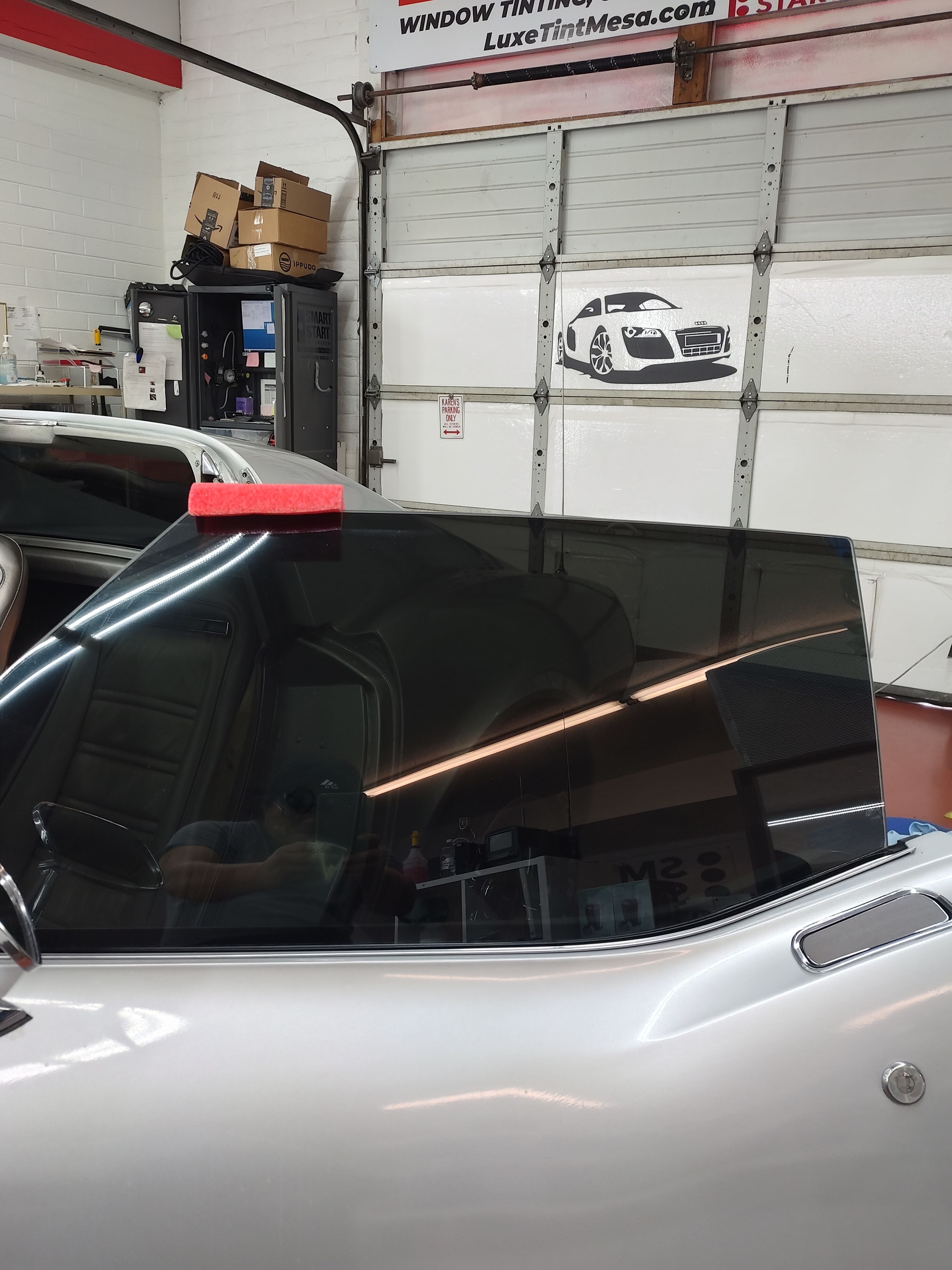 Tinted vehicle at Luxe Tint in Mesa